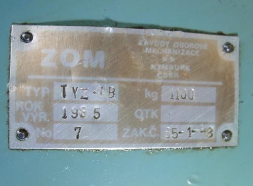 Válcovačka - 2232581 - štítek