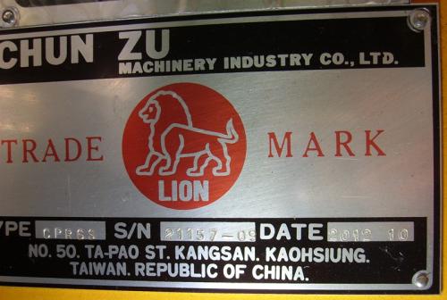 Válcovačka 2239537 - štítek