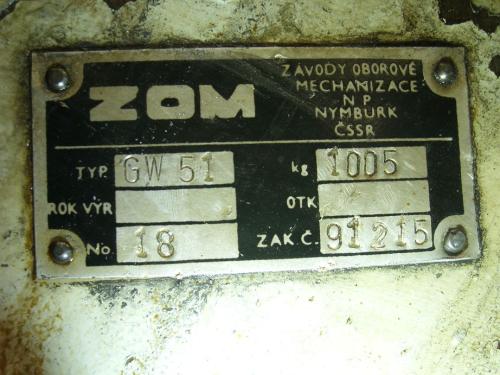 Válcovačka 2241564 - štítek