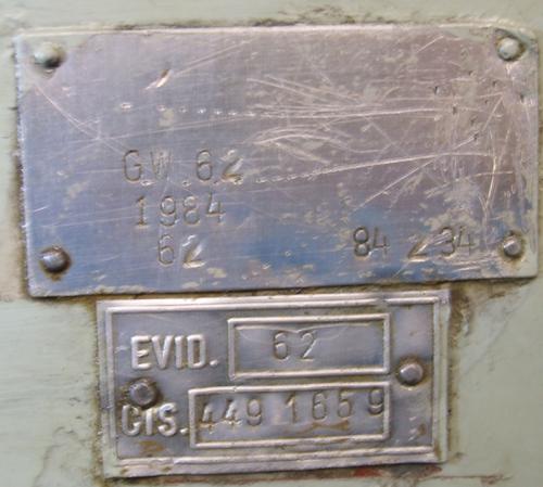 Válcovačka 2242513 - štítek