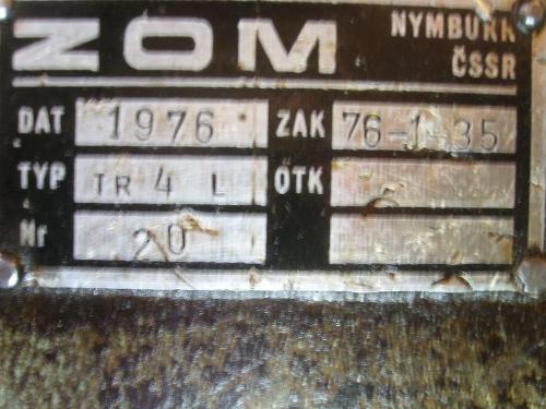 Válcovačka 2246555 - štítek