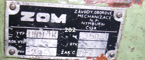 Drážkovačka 2368202 - štítek