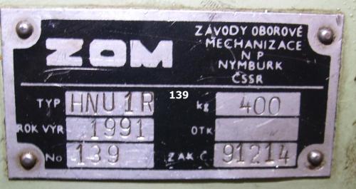 Hrotička 2368203 - štítek