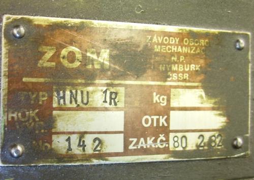 Hrotička 2368206 - štítek