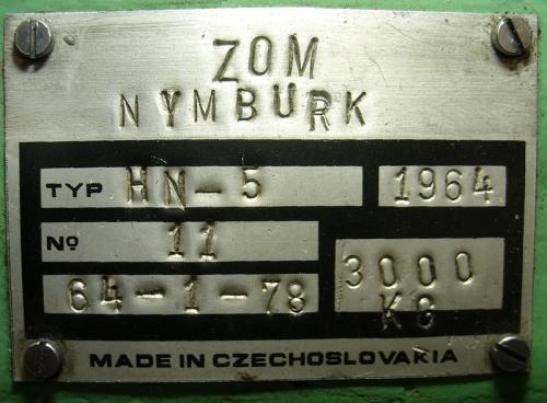 Hrotička 2369251 - štítek